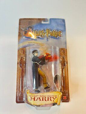 Harry Potter: Cast-A-Spell Harry Action Figure 5" 2002 New